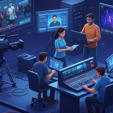 Production vidéo professionnelle et Live depuis 2007