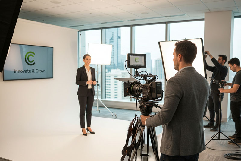 Production vidéo entreprise - Plateau vidéo
