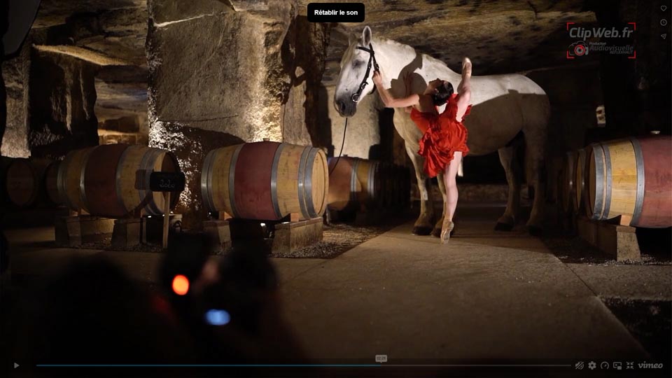 Vidéo backstage - Création photographique et artistique Franck Simon